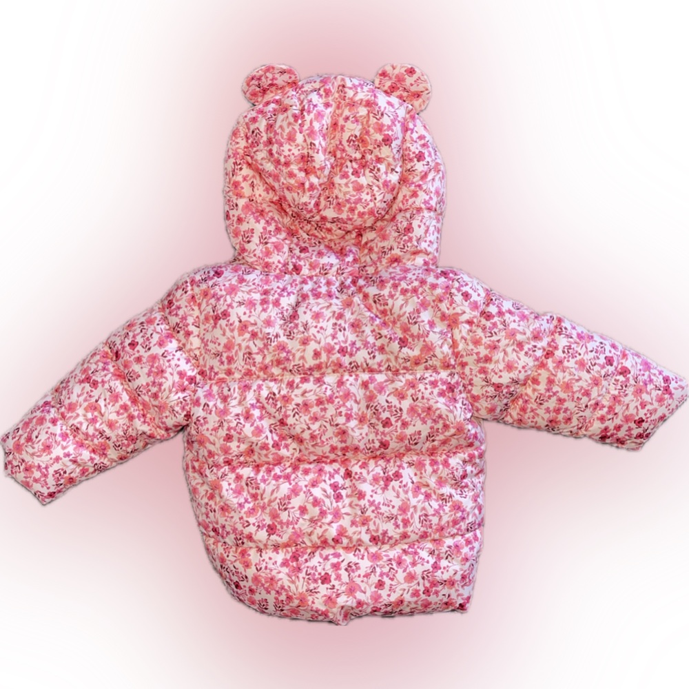 Old Navy, baby puffer jacket with ears, NEW WITH TAG